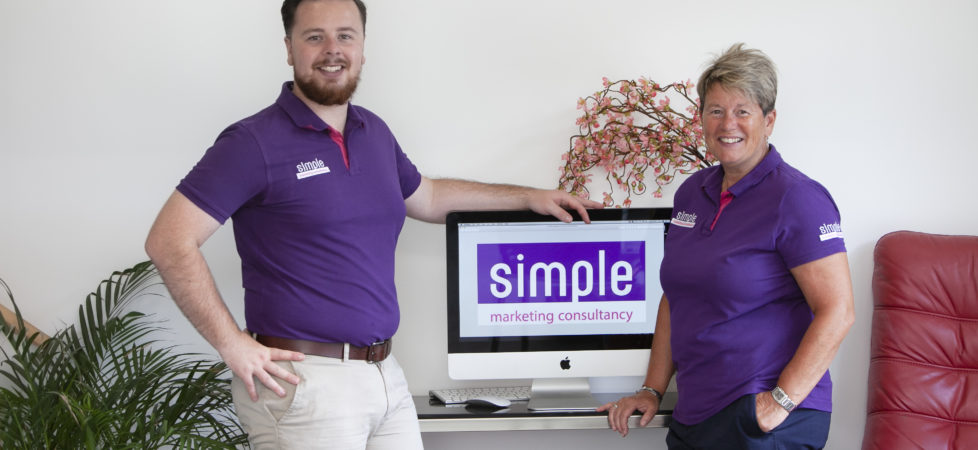 Elliot Cook & Bev Cook from Simple Marketting consultancy in Nottingham