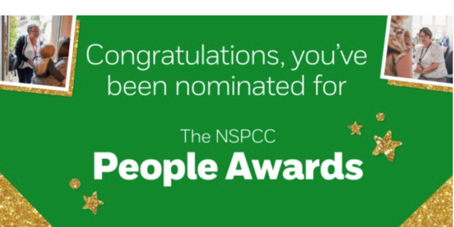 Bev Cook NSPCC People Ether Award Nominee